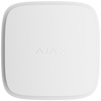 Бездротовий датчик диму Ajax FireProtect 2 SB (Heat/Smoke) Jeweller white з сенсором температури (52254.149.WH1)