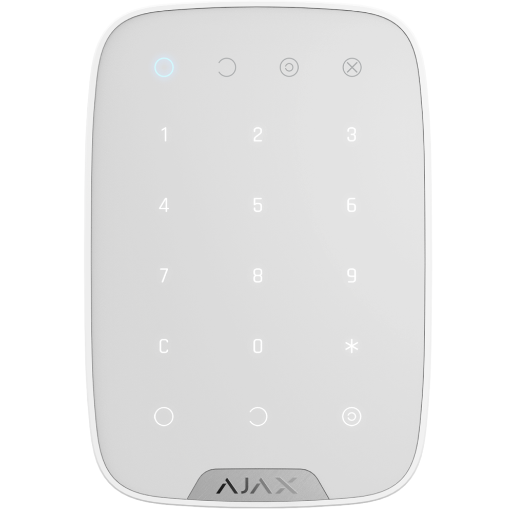Комплект беспроводной сигнализации Ajax StarterKit + KeyPad + HomeSiren white