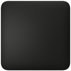 Розумний одноклавішний вимикач світла Ajax LightSwitch 1-gang Jeweller black 