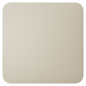 Умный одноклавишный выключатель света Ajax LightSwitch 1-gang Jeweller ivory