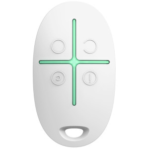 Брелок Ajax SpaceControl Jeweller white с тревожной кнопкой (38166.04.WH1)