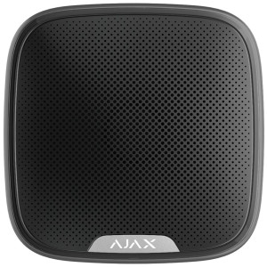 Бездротова вулична сирена Ajax StreetSiren Jeweller black (38179.07.BL1)