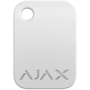 Брелок Ajax Tag white (комплект 3 шт) для керування режимами охорони системи безпеки Ajax (38232.90.WH)