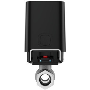 Кран перекрытия воды Ajax WaterStop (1/2" valve) Jeweller black с дистанционным управлением  (52270.146.BL1)