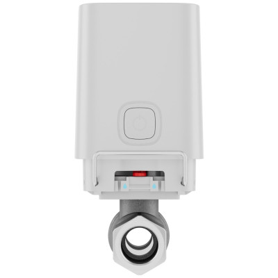 Кран перекрытия воды Ajax WaterStop (3/4" valve) Jeweller white с дистанционным управлением (52269.155.WH1)