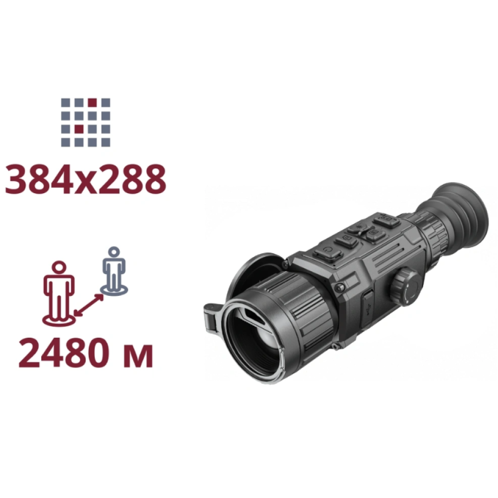 Тепловизионный прицел AGM RattlerV3 LRF 35-384