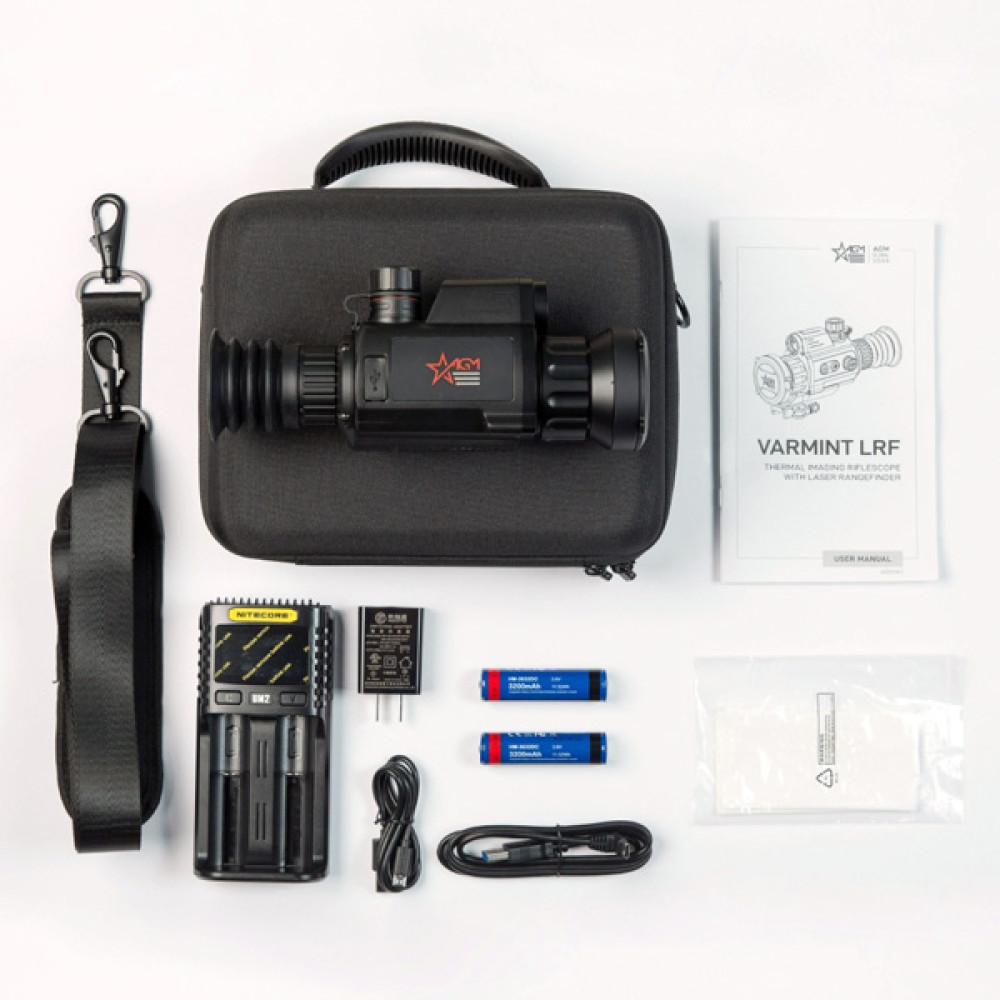 Тепловизионный прицел AGM Varmint LRF TS50-640
