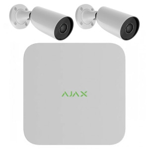 Комплект IP відеоспостереження Ajax BulletCam 2 Video Kit (5 MP/2.8 mm)