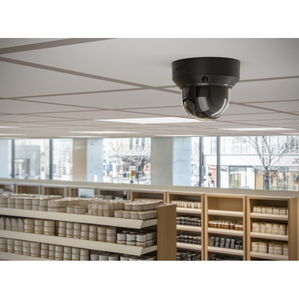 IP-відеокамера Ajax DomeCam HLVF (5 Mp) Black