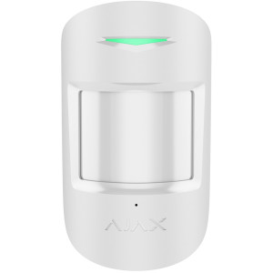Бездротовий датчик руху і розбиття Ajax CombiProtect Jeweller white (38097.06.WH1)