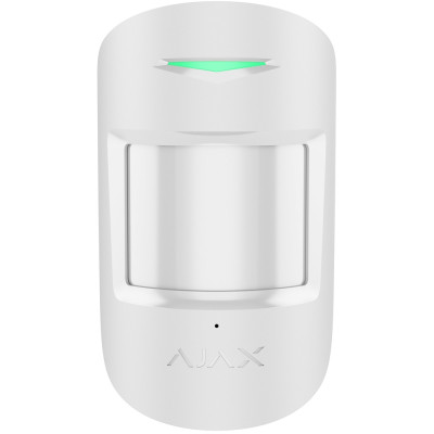 Беспроводный датчик движения и разбития Ajax CombiProtect Jeweller white (38097.06.WH1)