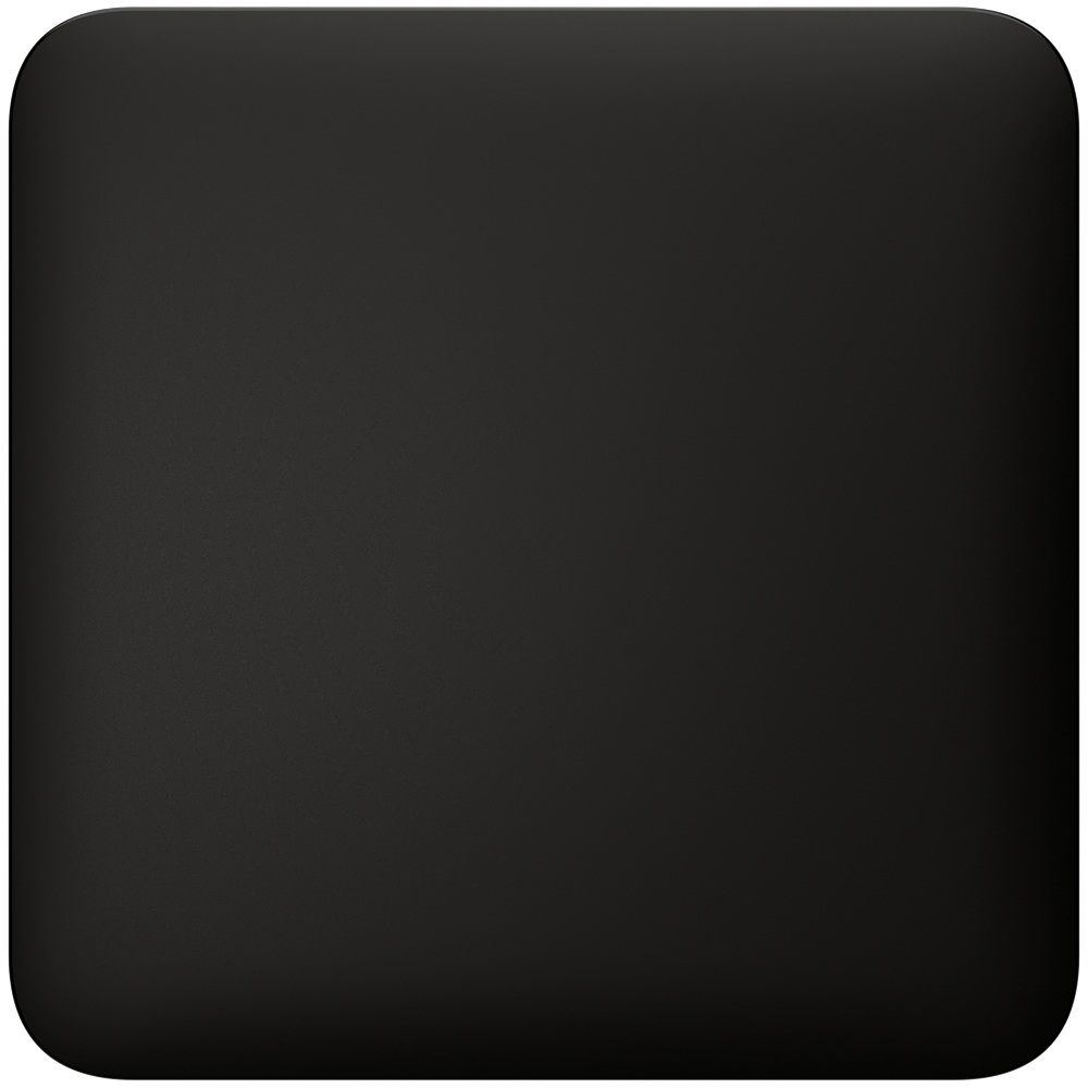 Заглушка монтажної коробки Ajax CoverPlate SoloCover black