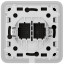 Заглушка монтажної коробки Ajax CoverPlate SoloCover black