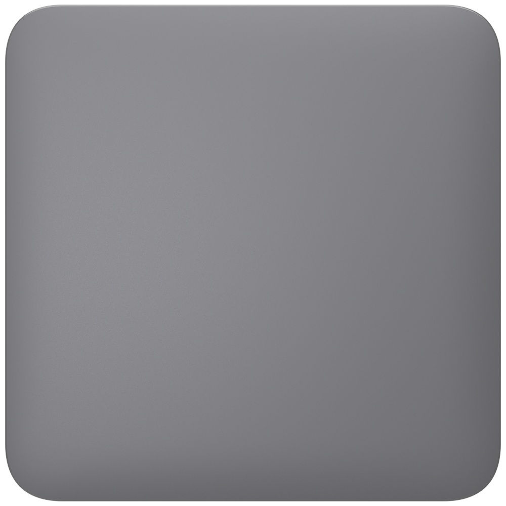 Заглушка монтажної коробки Ajax CoverPlate SoloCover grey