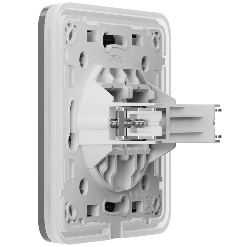 Заглушка монтажної коробки Ajax CoverPlate SoloCover grey