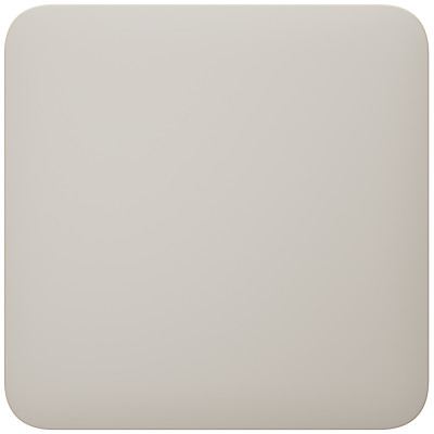 Заглушка монтажной коробки Ajax CoverPlate SoloCover ivory