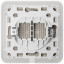 Заглушка монтажной коробки Ajax CoverPlate SoloCover ivory