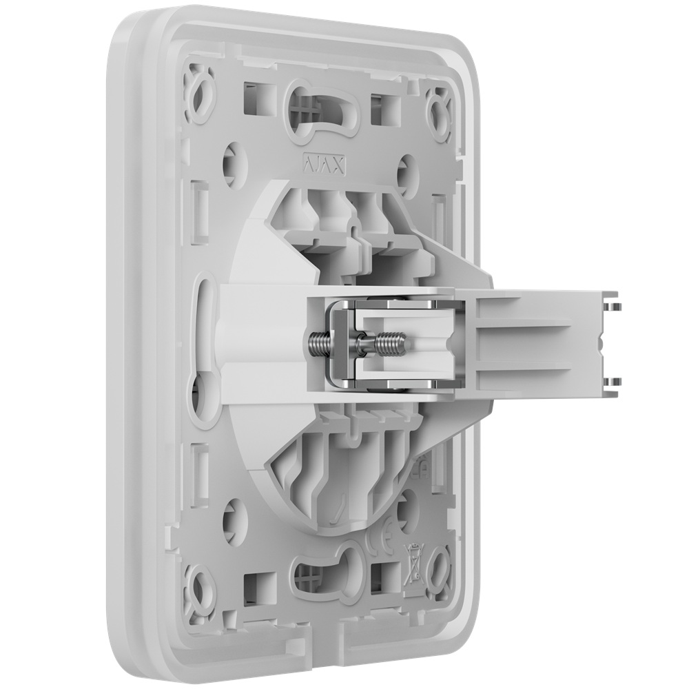 Заглушка монтажної коробки Ajax CoverPlate SoloCover white