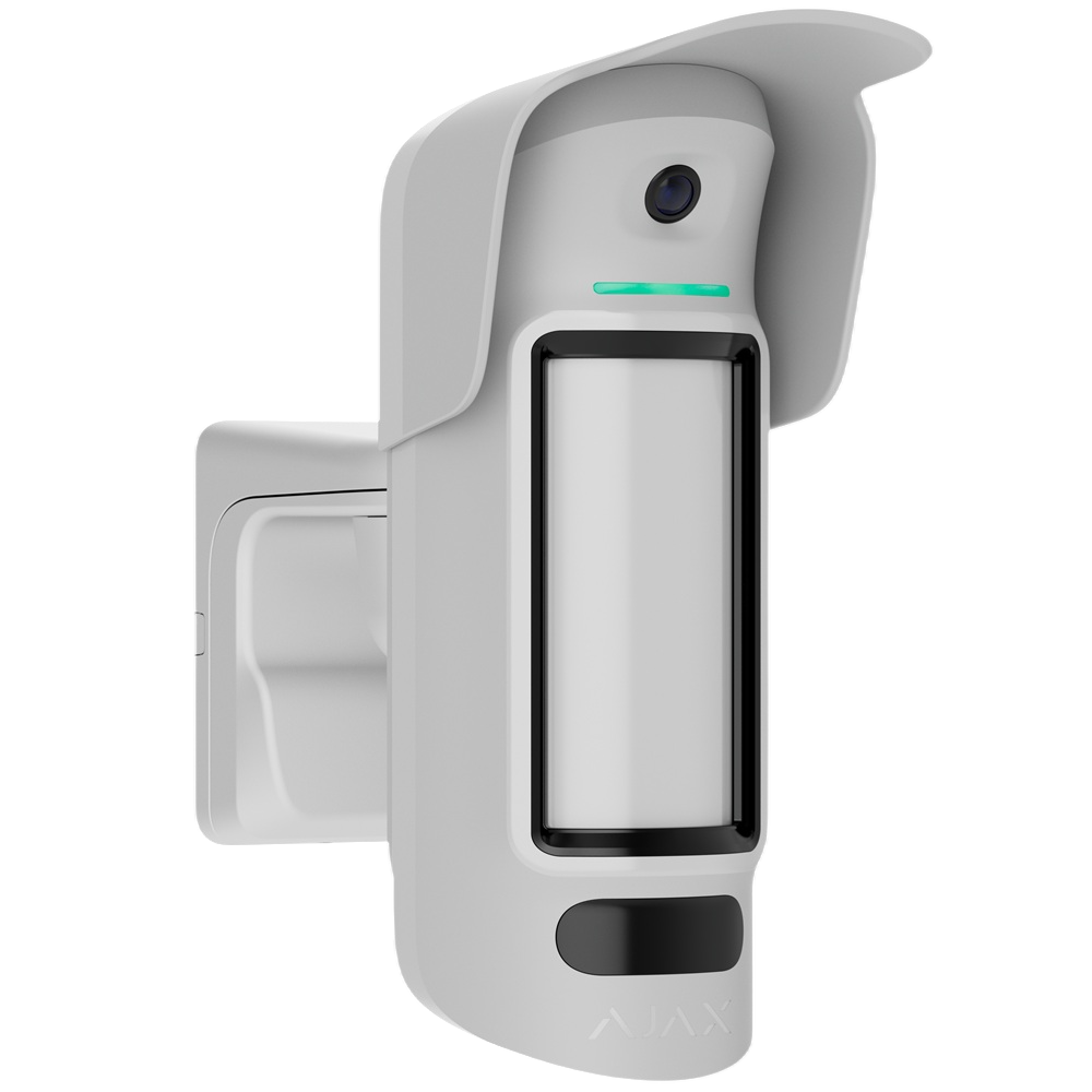 Бездротовий датчик руху «штора» Ajax CurtainCam Outdoor HighMount (PhOD) Jeweller white (142717.359.WH1)