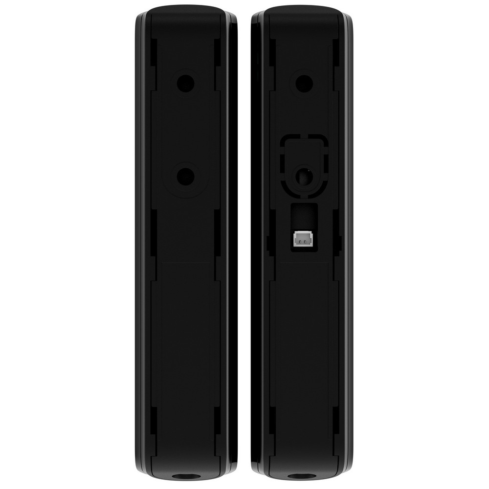 Беспроводный датчик открытия Ajax DoorProtect Plus Jeweller black с детектором удара и наклона   (38100.21.BL1)