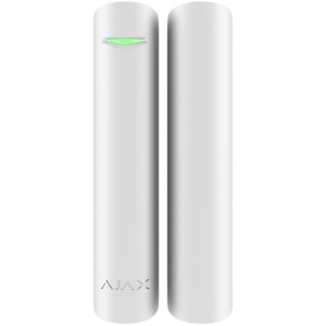 Беспроводный датчик открытия Ajax DoorProtect Plus white Jeweller с детектором удара и наклона   (38101.13.WH1)