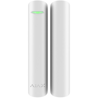 Беспроводный датчик открытия Ajax DoorProtect Plus white Jeweller с детектором удара и наклона   (38101.13.WH1)