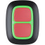 Тривожна кнопка Ajax DoubleButton Jeweller black (38102.79.BL1)