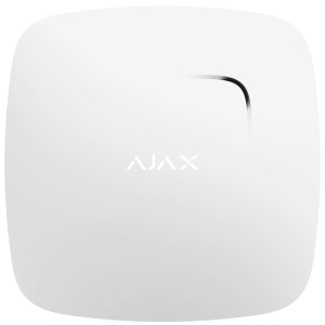 Бездротовий датчик диму Ajax FireProtect Plus Jeweller white із сенсором чадного газу та температури (25434.16.WH1)