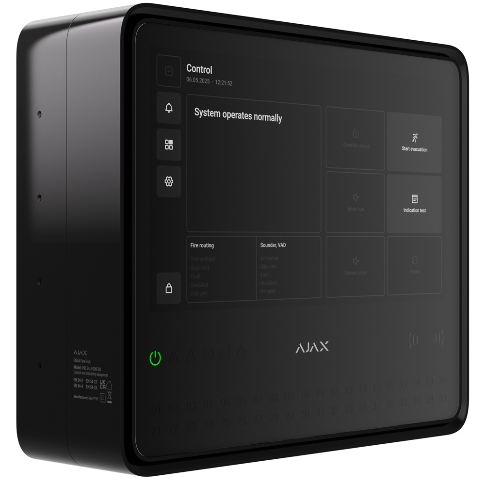 Монтажна коробка Ajax GlandBox black (125718.314.BL)