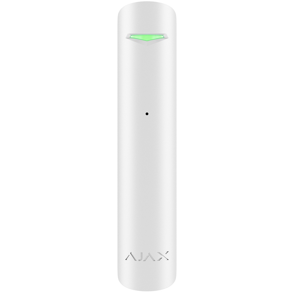 Бездротовий датчик розбиття скла Ajax GlassProtect Jeweller white (38109.05.WH1)