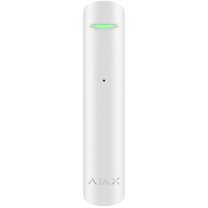 Бездротовий датчик розбиття скла Ajax GlassProtect Jeweller white (38109.05.WH1)