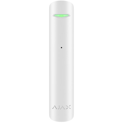 Бездротовий датчик розбиття скла Ajax GlassProtect Jeweller white (38109.05.WH1)