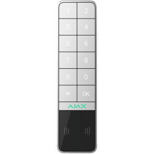 Бездротова клавіатура Ajax KeyPad Outdoor Jeweller white (99967.286.WH1)