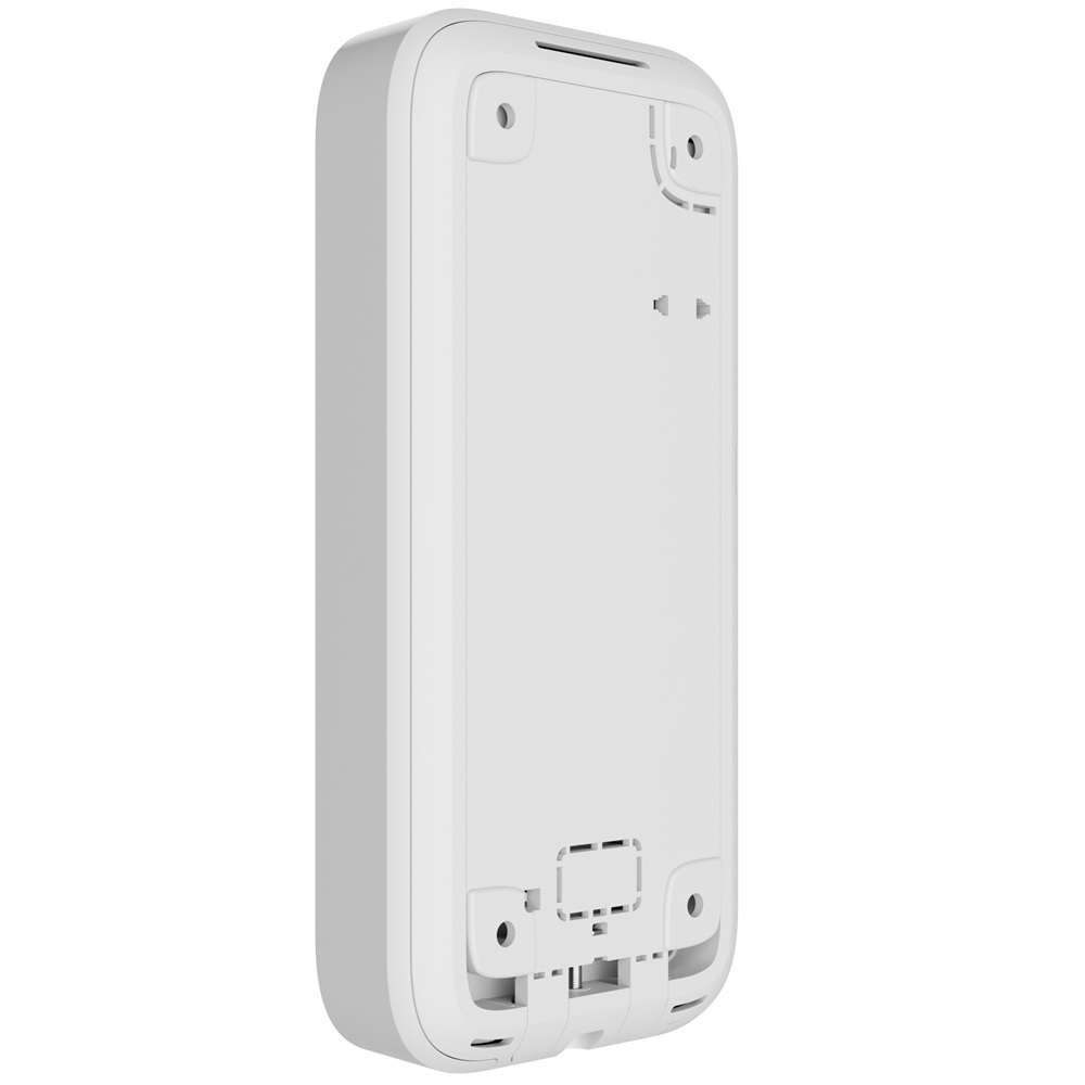 Бездротова клавіатура Ajax KeyPad TouchScreen Jeweller white з сенсорним екраном  (58455.148.WH1)