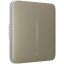 Умный сенсорный двухклавишный проходной выключатель света Ajax LightSwitch (2-gang/2-way) Jeweller ivory