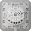 Умный сенсорный двухклавишный проходной выключатель света Ajax LightSwitch (2-gang/2-way) Jeweller ivory