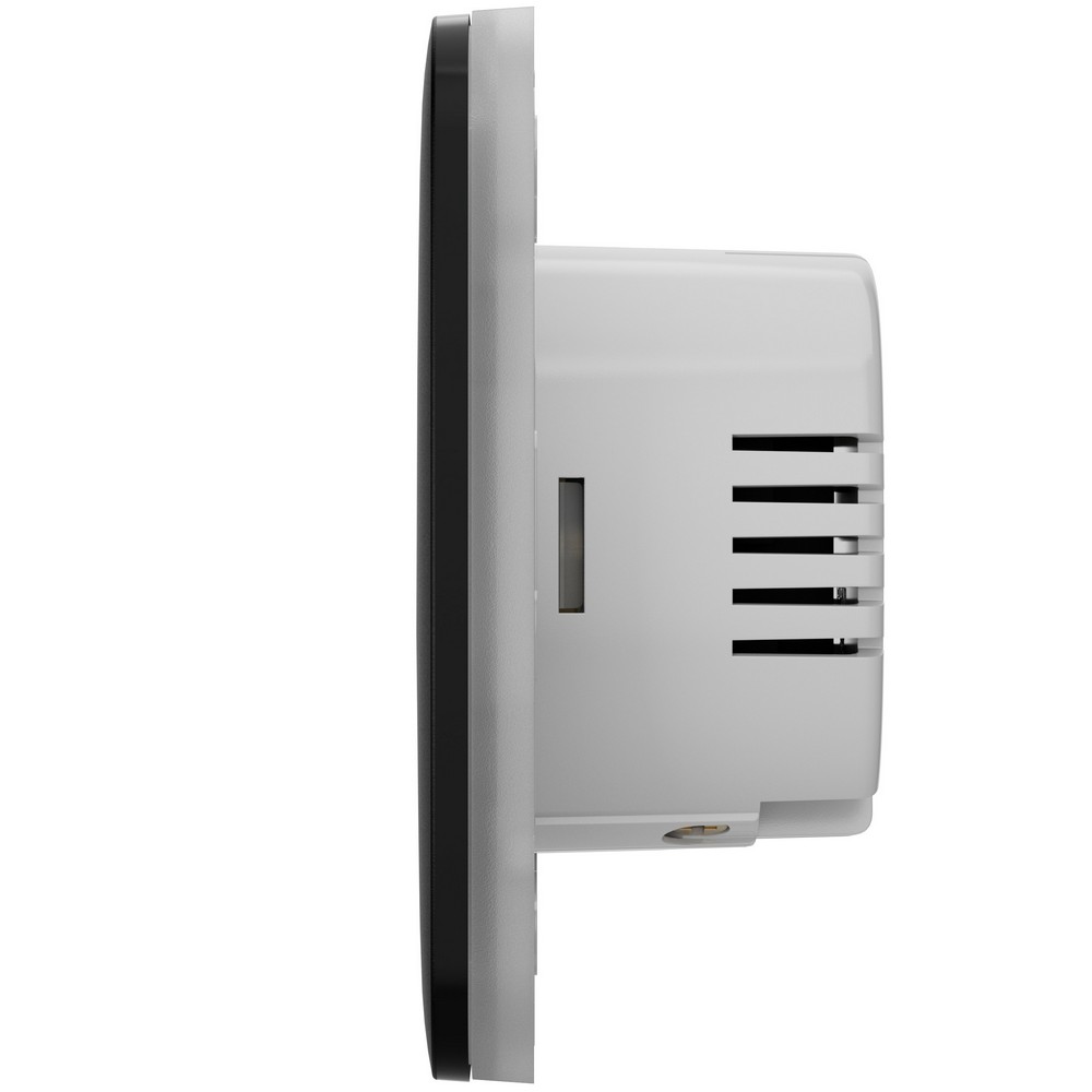Беспроводной умный сенсорный перекрестный выключатель Ajax LightSwitch (Crossover) Jeweller Black