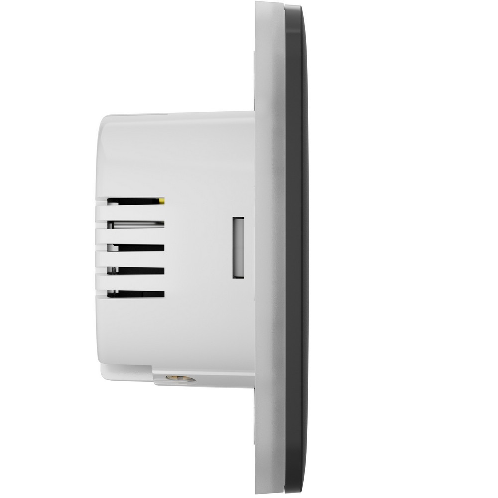 Бездротовий розумний сенсорний перехресний вимикач світла Ajax LightSwitch (Crossover) Jeweller Graphite