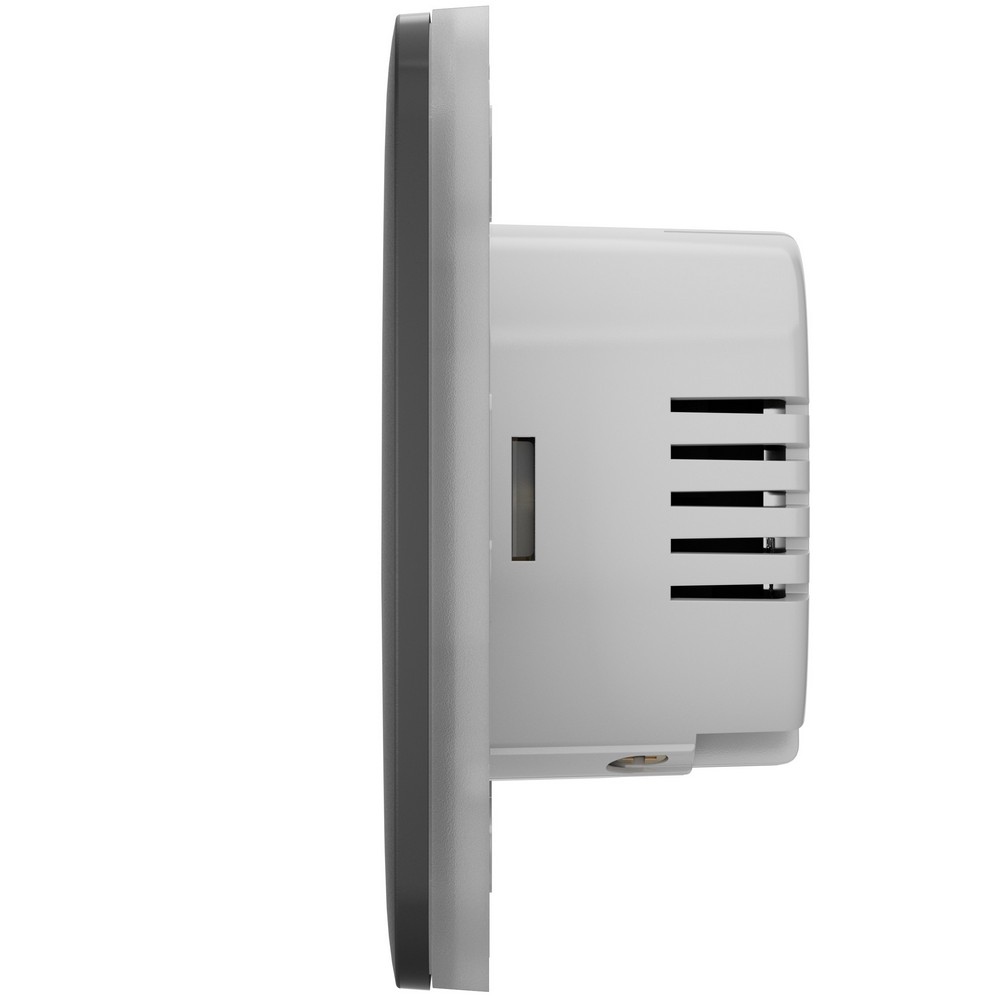 Бездротовий розумний сенсорний перехресний вимикач світла Ajax LightSwitch (Crossover) Jeweller Graphite