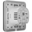 Бездротовий розумний сенсорний перехресний вимикач світла Ajax LightSwitch (Crossover) Jeweller Graphite