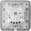 Бездротовий розумний сенсорний перехресний вимикач світла Ajax LightSwitch (Crossover) Jeweller Graphite