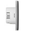 Беспроводной умный сенсорный перекрестный выключатель Ajax LightSwitch (Crossover) Jeweller Grey