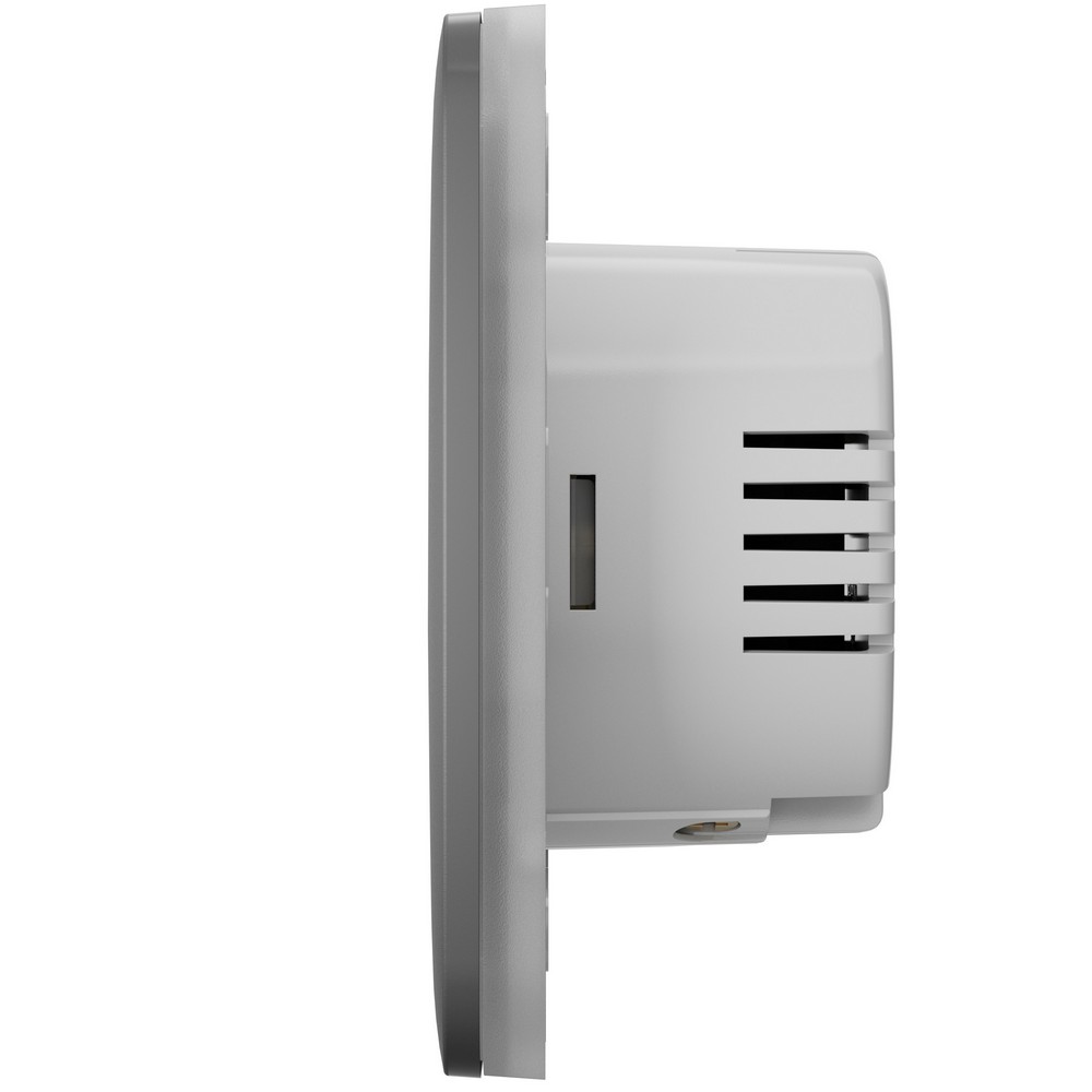 Беспроводной умный сенсорный перекрестный выключатель Ajax LightSwitch (Crossover) Jeweller Grey