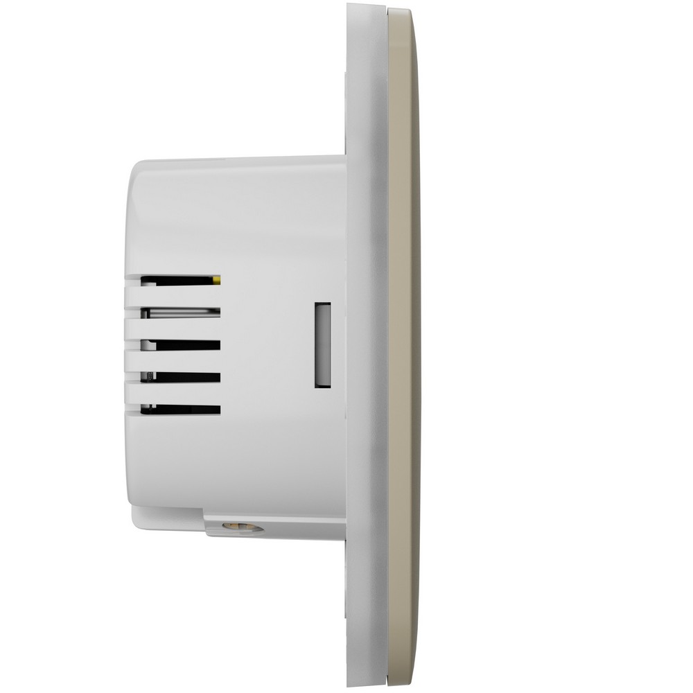 Беспроводной умный сенсорный перекрестный выключатель Ajax LightSwitch (Crossover) Jeweller Ivory