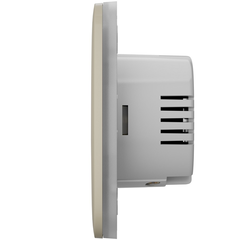 Беспроводной умный сенсорный перекрестный выключатель Ajax LightSwitch (Crossover) Jeweller Ivory