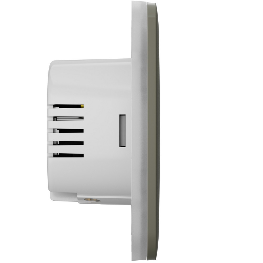 Беспроводной умный сенсорный перекрестный выключатель Ajax LightSwitch (Crossover) Jeweller Olive