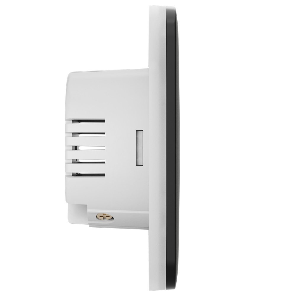 Бездротовий розумний сенсорний димерний вимикач світла Ajax LightSwitch (Dimmer) Jeweller black