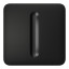 Бездротовий розумний сенсорний димерний вимикач світла Ajax LightSwitch (Dimmer) Jeweller black