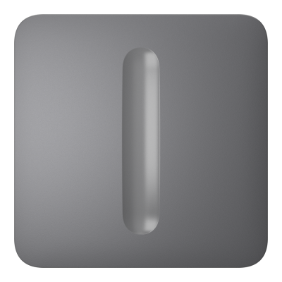 Бездротовий розумний сенсорний димерний вимикач світла Ajax LightSwitch (Dimmer) Jeweller fog