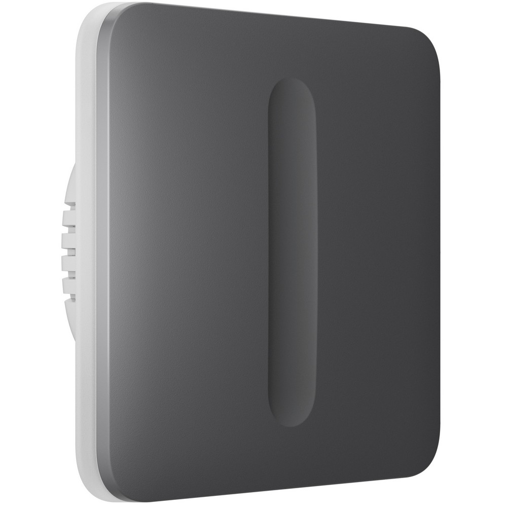 Бездротовий розумний сенсорний димерний вимикач світла Ajax LightSwitch (Dimmer) Jeweller fog